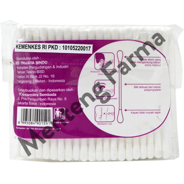 SD Cotton Buds Dewasa Refill 100 Sticks - Pembersih Telinga Dewasa For Cheap