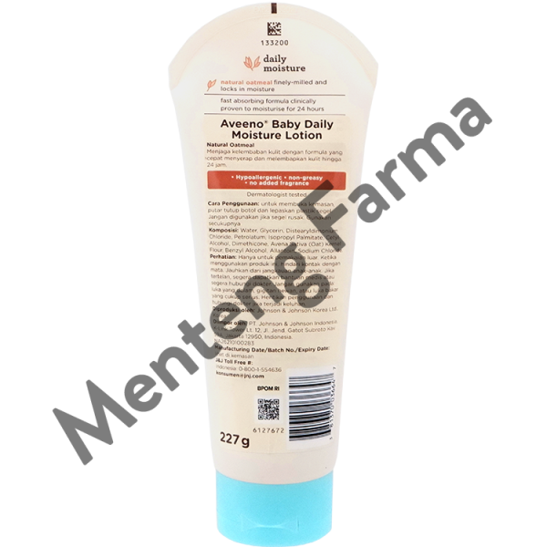 Aveeno Baby Daily Moisture Lotion 227 Gr - Melembabkan Kulit Bayi Online