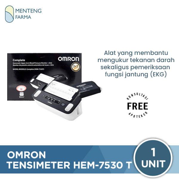 Tensimeter Digital Omron HEM-7530T + Pemeriksaan EKG For Discount