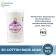 SD Cotton Buds Anak 100 Sticks - Pembersih Telinga Anak Online now