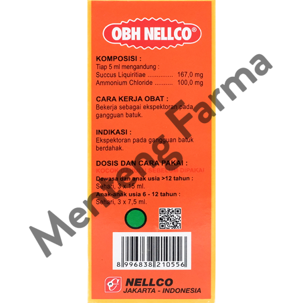 OBH Nellco Batuk Berdahak 55 mL - Obat Batuk Berdahak Fashion