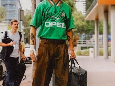 1994 Ireland Home Retro football Jersey | Iconic Opel Umbro Shirt | Vintage World Cup USA  94 Tribute Online Sale