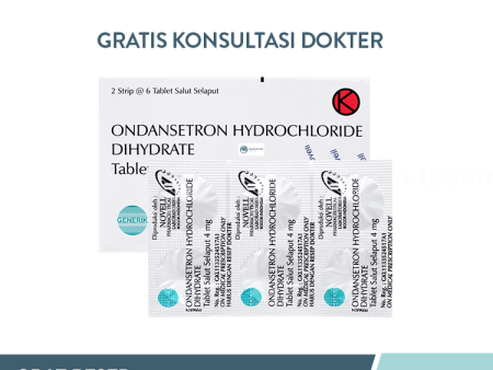 Ondansetron Novell 4 mg Strip 6 Tablet Online Sale