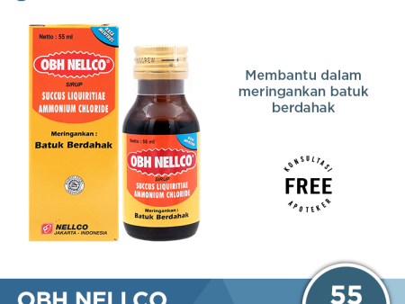 OBH Nellco Batuk Berdahak 55 mL - Obat Batuk Berdahak Fashion