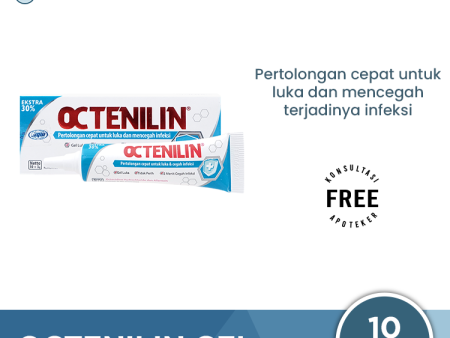 Octenilin Gel 10 Gr - Gel Antiseptik Untuk Luka Supply