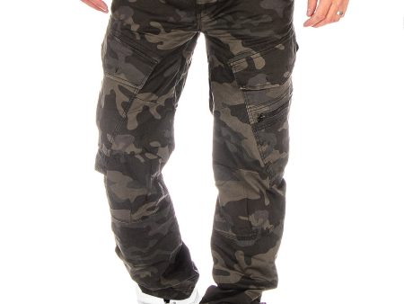 Adven reisitaskuhousut - Tumma Camo Online Sale