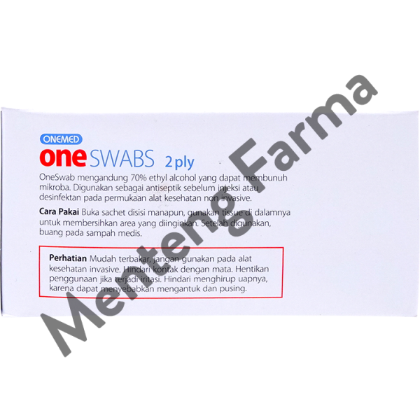 Onemed Oneswabs 100 Pcs - Tissue Alkohol Online Sale