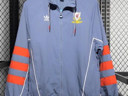 Liverpool Retro Adidas windbreaker Jacket - Vintage 80s-Inspired Liverpool Classic Sale