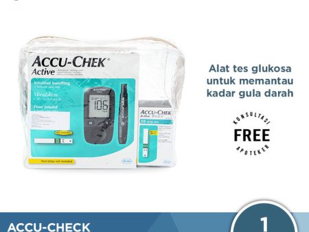 Accu-Chek Active Extra 25 Strip - Alat Pemantau Gula Darah Online Sale