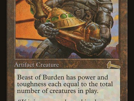 Beast of Burden [Urza s Legacy] Online Hot Sale