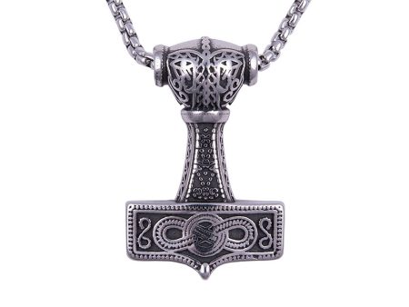 Eternity Knotwork Thor s Hammer kaulakoru - Teräs Online Sale