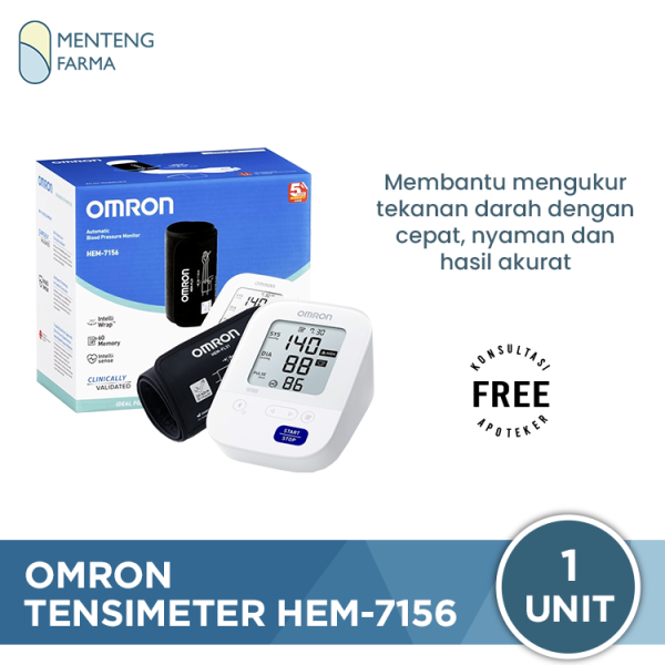 Tensimeter Digital Omron HEM-7156 - Pengukur Tekanan Darah Fashion