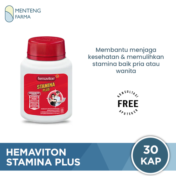 Hemaviton Stamina Plus 30 Kapsul - Menjaga Stamina Tubuh For Sale