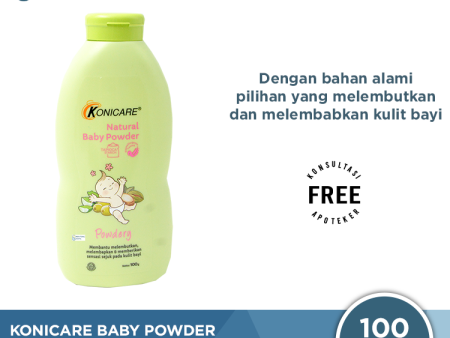 Konicare Natural Baby Powder Powdery 100 Gr - Bedak Tabur Bayi on Sale