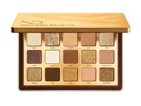 GOLDEN EYESHADOW PALETTE - פלטת צלליות לעיניים גולדן For Cheap