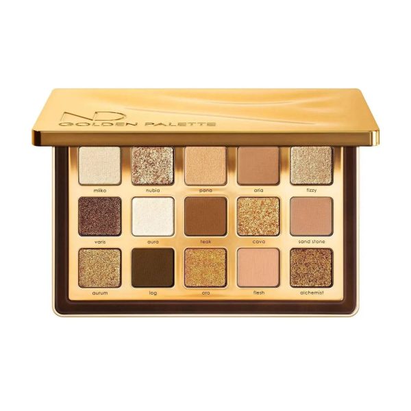 GOLDEN EYESHADOW PALETTE - פלטת צלליות לעיניים גולדן For Cheap