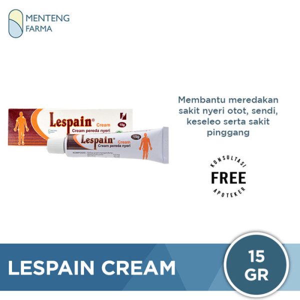 Lespain Cream 15 g - Krim Pereda Nyeri Otot dan Sendi Sale