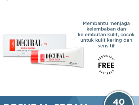 Decubal Cream 40 g - Pelembab Kulit Kering dan Sensitif on Sale