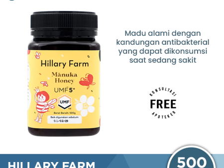 Hillary Farm Manuka Honey UMF 5+ 500 Gr Online