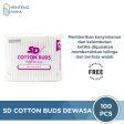 SD Cotton Buds Dewasa Refill 100 Sticks - Pembersih Telinga Dewasa For Cheap