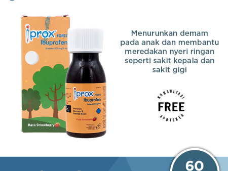 Iprox Forte Suspensi 60 mL - Penurun Demam Anak Online Sale