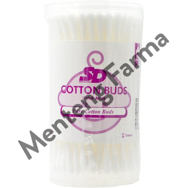 SD Cotton Buds Anak 100 Sticks - Pembersih Telinga Anak Online now