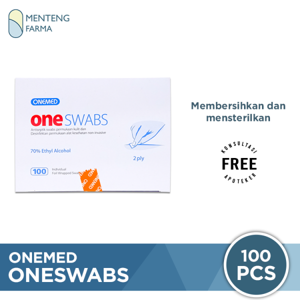 Onemed Oneswabs 100 Pcs - Tissue Alkohol Online Sale