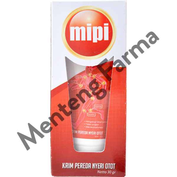 MIPI Cream 30 Gr - Krim Pijit Pereda Nyeri Otot dan Pegal-pegal Fashion