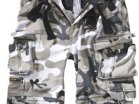 Savage reisitaskushortsit - Valkoinen camo Discount