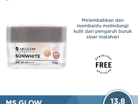 Ms Glow Sun White Daily Cream 13.8 Gr Online