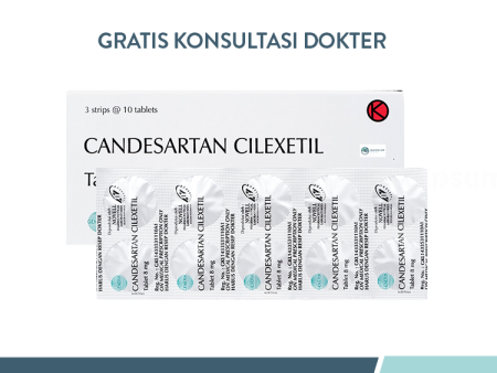 Candesartan Cilexetil Novell 8 mg 10 Tablet Discount