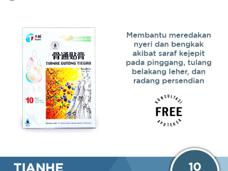 Tianhe Gutong Tiegao (Koyo) Sachet Isi 5 Lembar Cheap