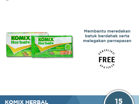 Komix Herbal Original - Sachet Supply