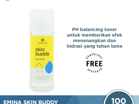 Emina Skin Buddy Face Toner 100 mL - Toner Pelembap Wajah Hot on Sale