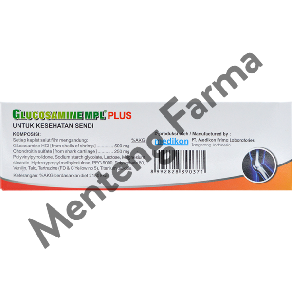 Glucosamine Mpl Plus 6 Kaplet - Suplemen Kesehatan Persendian Online now