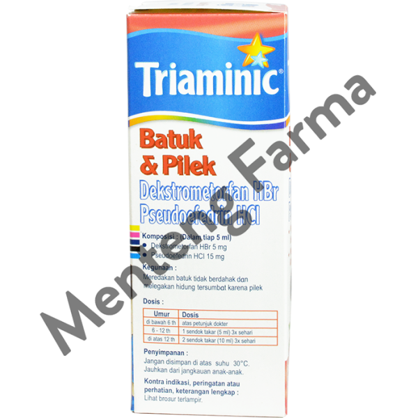 Triaminic Syrup Batuk dan Pilek (Rasa Berry) Online