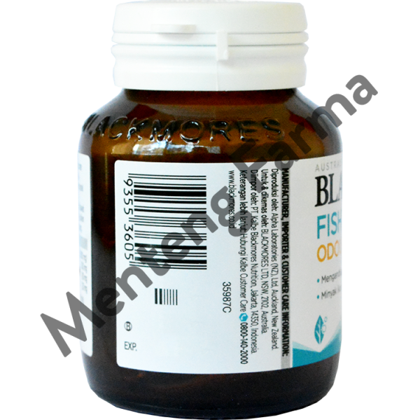 Blackmores Odourless Fish Oil 1000 mg - Isi 30 Kapsul Lunak Sale