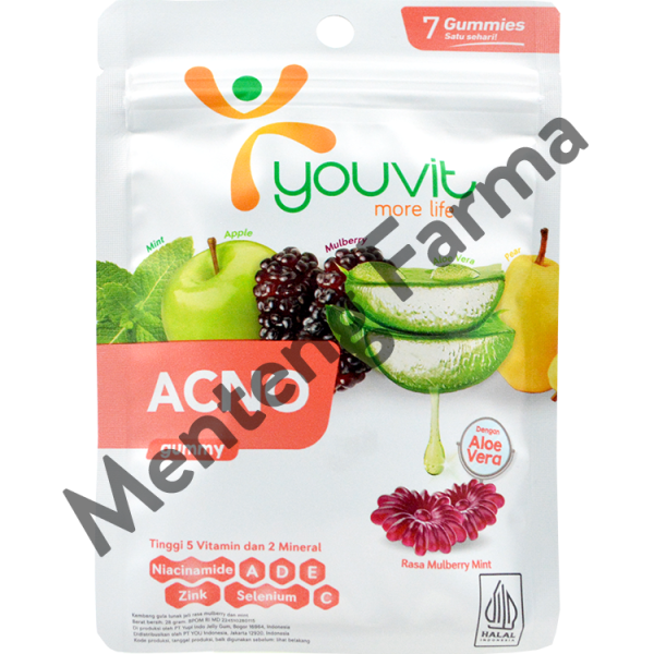 Youvit Acno 7 Gummies - Vitamin Untuk Kulit Berjerawat For Sale