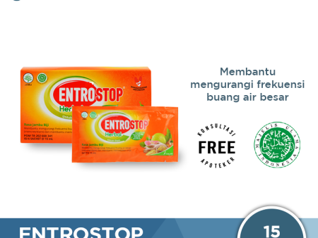 Entrostop Herbal Dewasa Sachet - Obat Diare Dengan Bahan Alami For Cheap