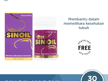 Sinoil 30 Kapsul - Atasi Rematik dan Pengapuran Sendi Online now