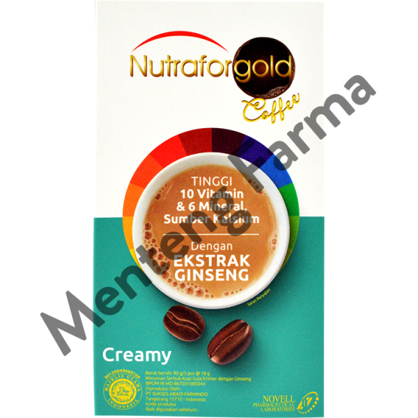 Nutrafor Gold Coffee Creamy - Kopi Ekstrak Ginseng For Cheap