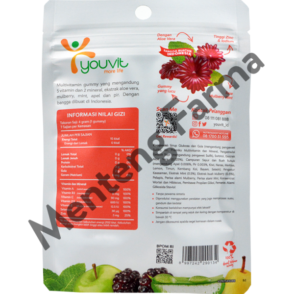 Youvit Acno 7 Gummies - Vitamin Untuk Kulit Berjerawat For Sale